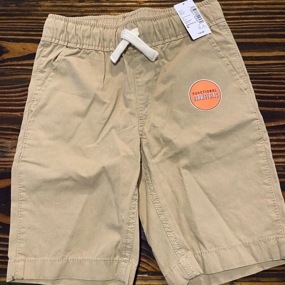 The Children's Place khaki Drawstring Shorts